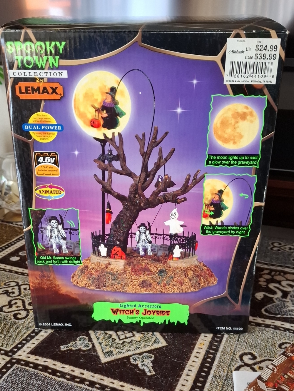 LEMAX Halloween WITCH'S JOYRIDE